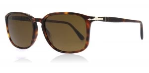Image of Persol PO3158S Sunglasses Havana 24/57 Polarized 56mm
