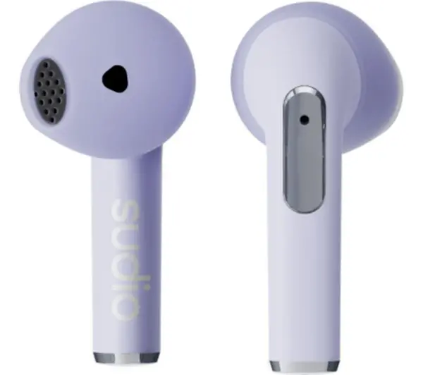 Image of SUDIO N2 Wireless Bluetooth Noise Cancelling Earbuds - Purple, Purple 7350071384565