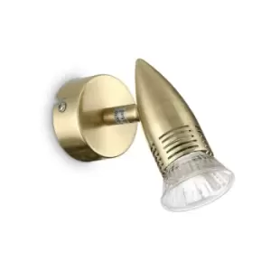 Image of Spot Alfa Metal Brass 1 bulb 11cm