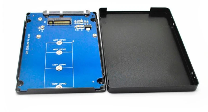 Image of CoreParts MSNX1001B storage drive enclosure SSD enclosure Black 2.5&qu