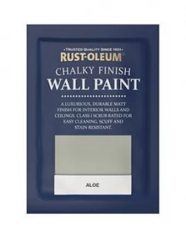 Image of Rust-Oleum Rust-Oleum Chalky Wall Paint 10ml Tester Sachet Aloe