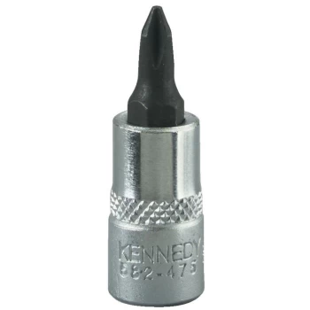 Image of Kennedy-pro - NO.1 Phillips Screwdriver Socket Bit 1/4' Sq Dr