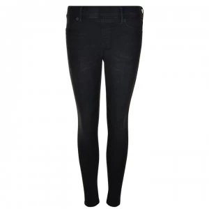Image of True Religion Denim Leggings - Black 1001