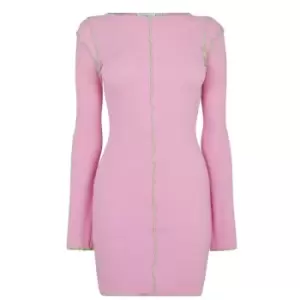 Image of Daisy Street Seam Dress - Pink