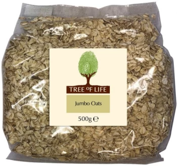 Image of Tree of Life Jumbo Oats - 500g x 6