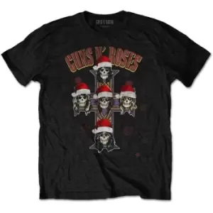Image of Guns N' Roses - Appetite Christmas Unisex Large T-Shirt - Black