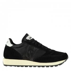 Image of Saucony Originals Jazz Original Vintage Trainers - Black