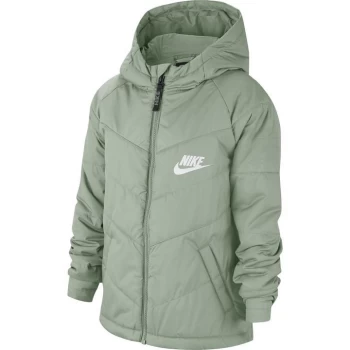 Image of Nike NSW Filled Jacket Junior Boys - Sfm/Sfm/Sfm/Wht