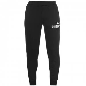 Image of Puma No 1 Logo Jogging Pants Mens - Black/White