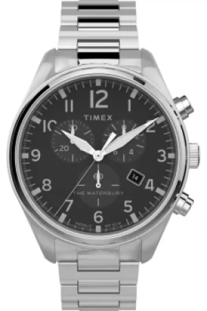 Image of Waterbury Traditional Chronograph 42Mm Stainless Steel Bracelet Watch