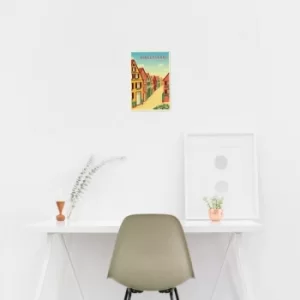 Image of Germany Multicolor Decorative Metal Wall Accessory