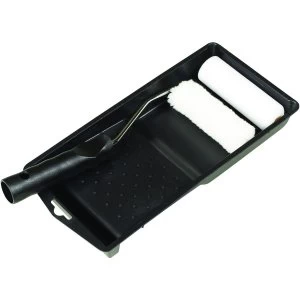 Image of Wickes Mini Wall and Ceiling Roller Set - 4.25in