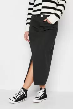 Image of Denim Midi Skirt