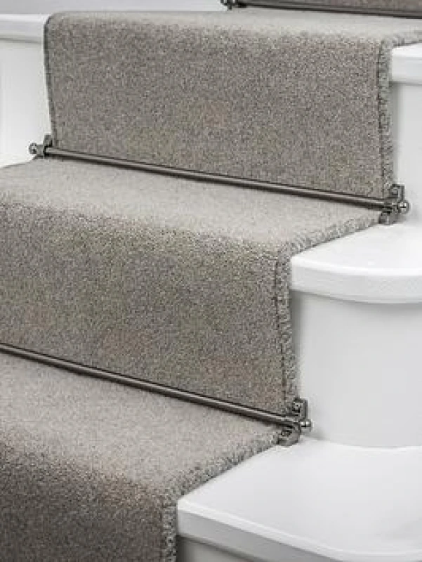 Image of Homemaker Pack Of 5 Stair Rods Black WPFEC Unisex