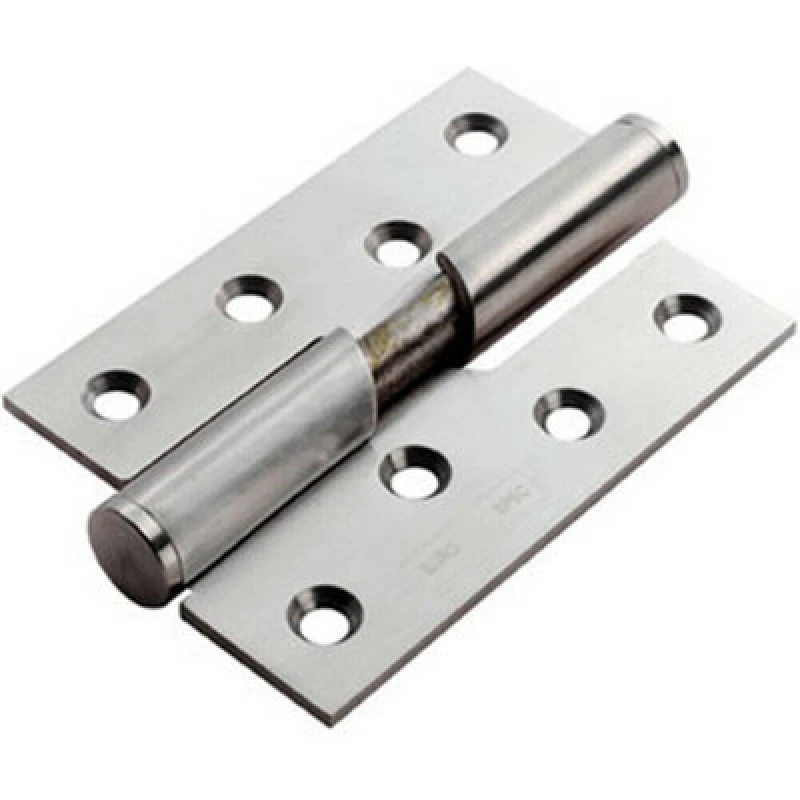 Image of Loops PAIR 102 x 76 x 3mm Right Handed Rising Butt Hinge Satin Stainless Steel Metallics