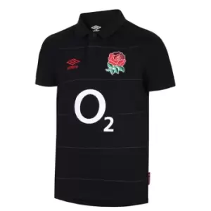 Image of Umbro England Away Classic Licensed Shirt 2022/2023 Junior Boys - Black