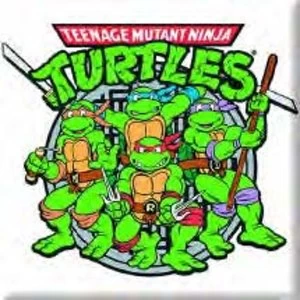 Image of Teenage Mutant Ninja Turtles Group Graphic Fridge Magnet