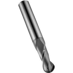 Image of S501 7.00MM Carbide 2 Flute Ball Nosed Short Series Slot Drill - X-Ceed Coated