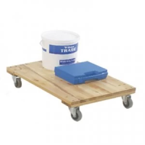 Image of Slingsby Timber Dolly 760X460X170mm Brown 329329