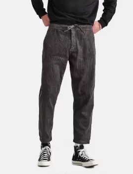 Image of Wax London Kurt Cord Trouser (Tapered) - Charcoal Grey
