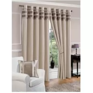 Image of Denver Eyelet Curtain - 66X72 - Gold