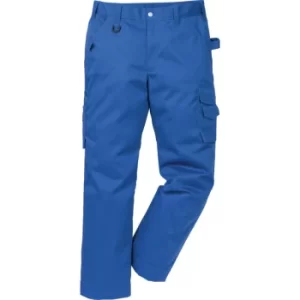Image of 2111 Icon One Mens Blue 36L Luxe Trousers