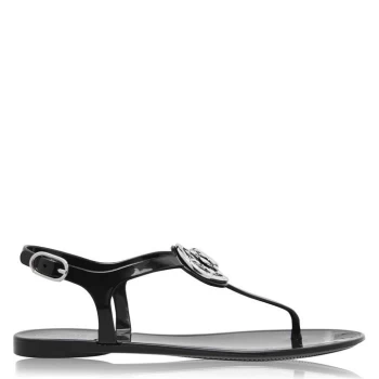 Image of Guess Guess Jaxx Flat Sandals - Black