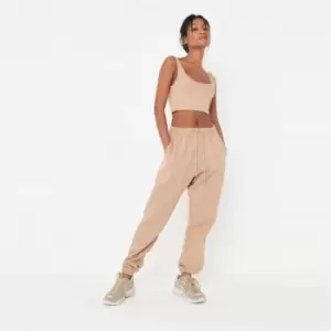 Image of Missguided Scoop neck bralet - Neutral