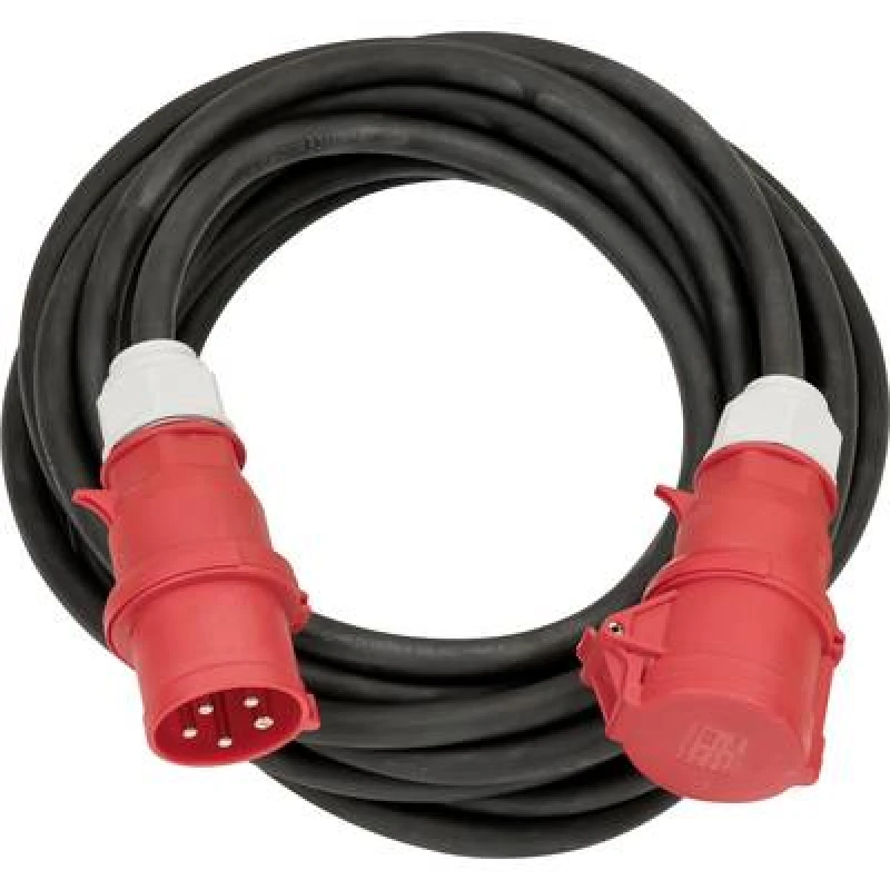 Image of Brennenstuhl Brennenstuhl 1167320100 Current Cable extension 32 A Black 10.00 m H07RN-F 5G 6 mm² 1167320100