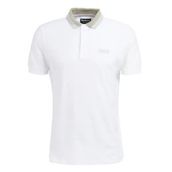 Image of Barbour International Ampere Polo Shirt - White S