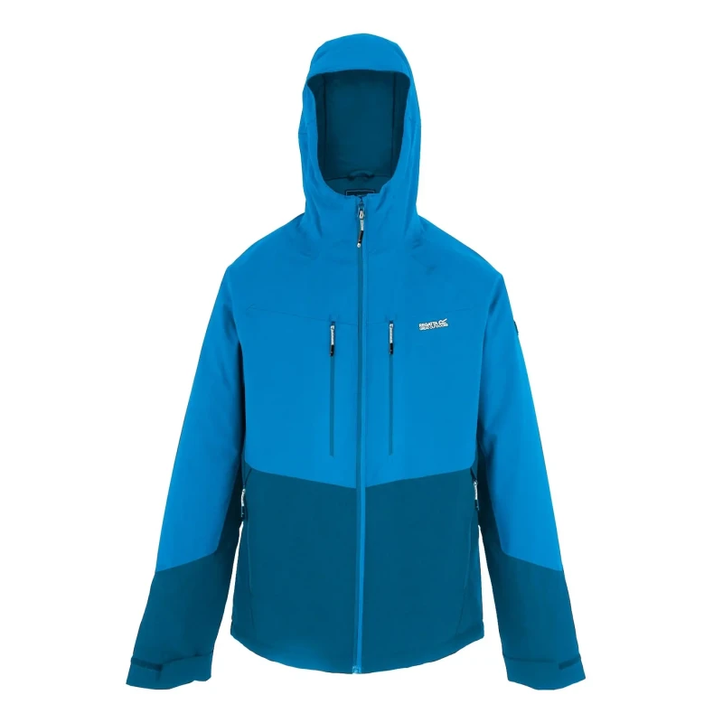 Image of Regatta Regatta Men Highton Stretch Padded Insulated Jacket in Blue Size: large Blue L Male 5063516129899