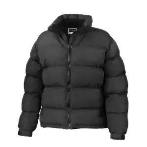 Image of Result Womens/Ladies Urban Outdoor Holkham Down Feel Performance Jacket (M) (Black)