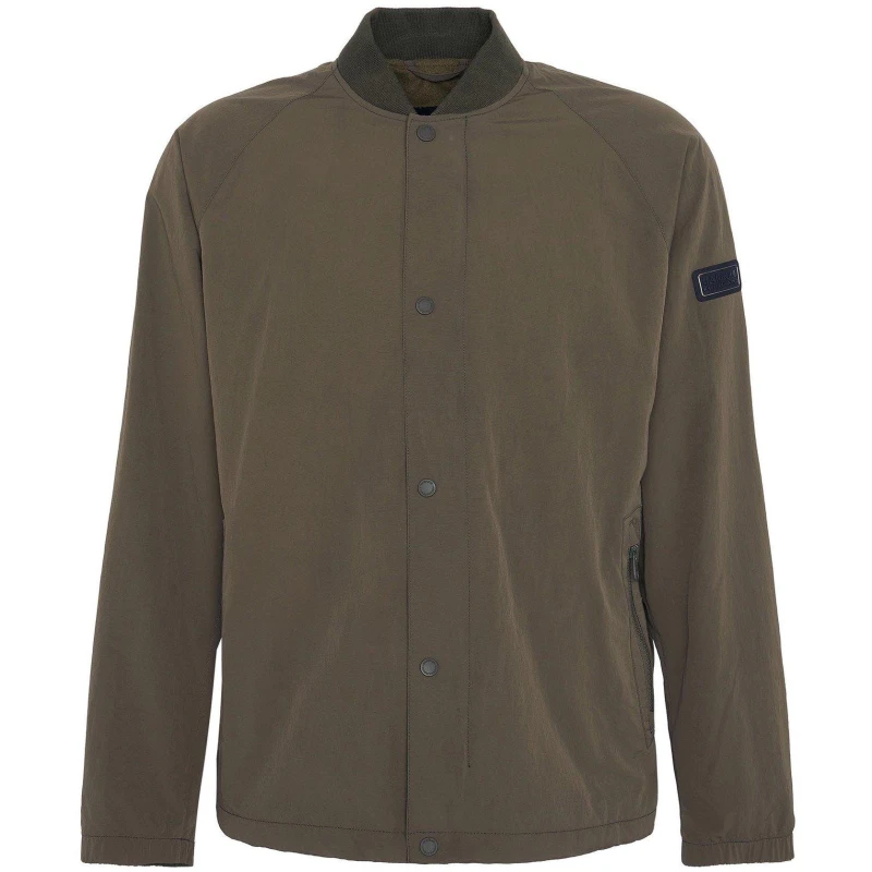 Image of Barbour International Mosswold Showerproof Jacket - Green Green L