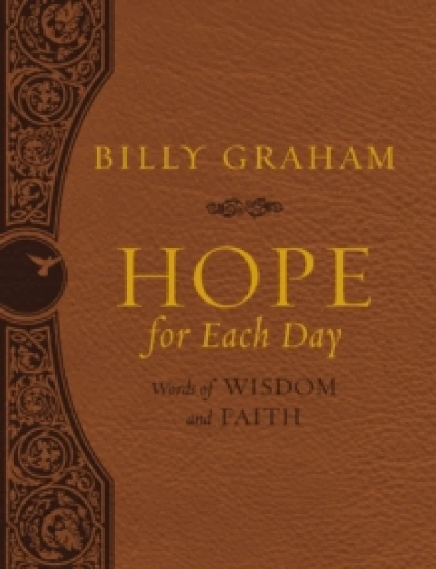 Image of Hope for Each Day Large Deluxe : Words of Wisdom and Faith (A 365-Day Devotional) Leather / fine binding