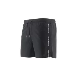 Image of Emporio Armani Loungewear Black Logo Swim Shorts