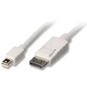 Image of Lindy DisplayPort 2m Mini DisplayPort White