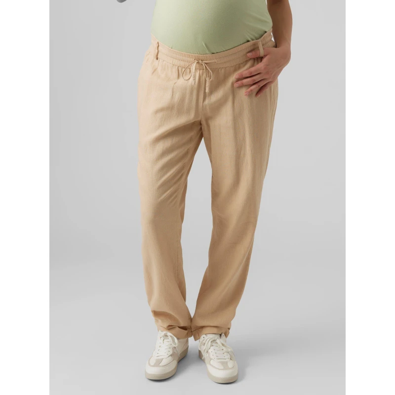 Image of Mamalicious Mama MLBCH Str Pnt - Beige Beige 8