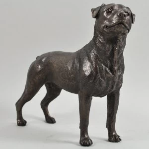 Image of Rottweiler Cold Cast Bronze Sculpture 14.5cm