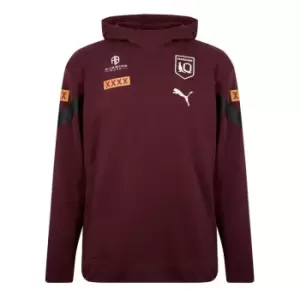 Image of Puma 23 Maroons Team Hoody - M - Red