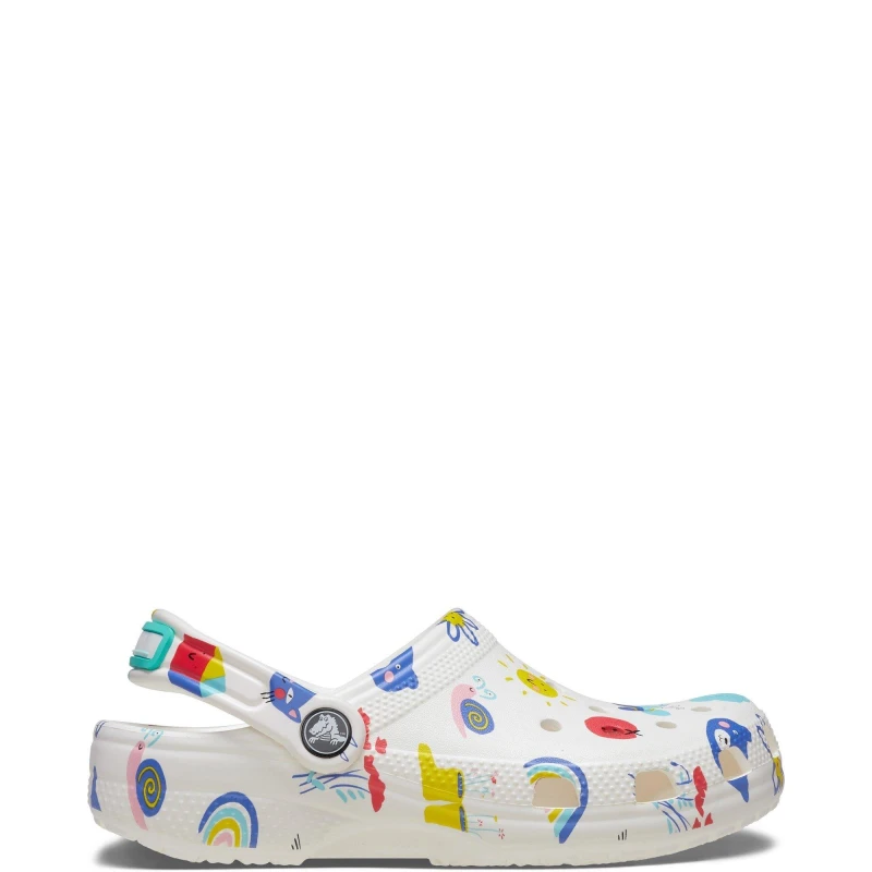 Image of Kids' Classic Doofle Print T Clogs