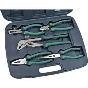 Image of Brueder Mannesmann M10996, 5 Piece Professional Pliers Set