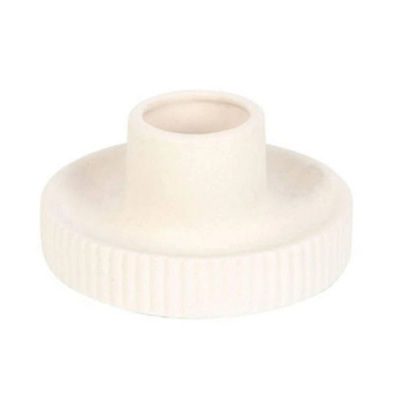 Image of Something Different Something Different Ribbed Smudge Bowl in White White One Size Unisex 5063693881382