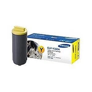 Image of Samsung CLPY350A Yellow Laser Toner Ink Cartridge