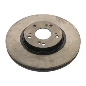 Image of Pair of Brake Discs 31305 by Febi Bilstein Front Axle