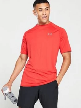 Image of Urban Armor Gear Tech 2.0 Short Sleeve T-Shirt - Red/Grey, Size XL, Men