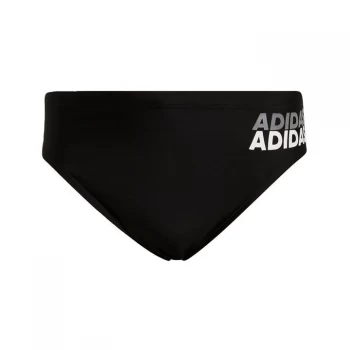 Image of adidas Lineage Swim Trunks Mens - Black / White