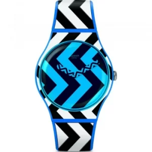 Image of Unisex Swatch Bluzag Watch