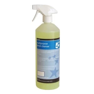 Image of 5 Star Facilities 750ml Ready to Use Multi Purpose Cleaner Lemon