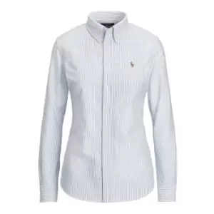 Image of Polo Ralph Lauren Kendall Stripe Shirt - Blue