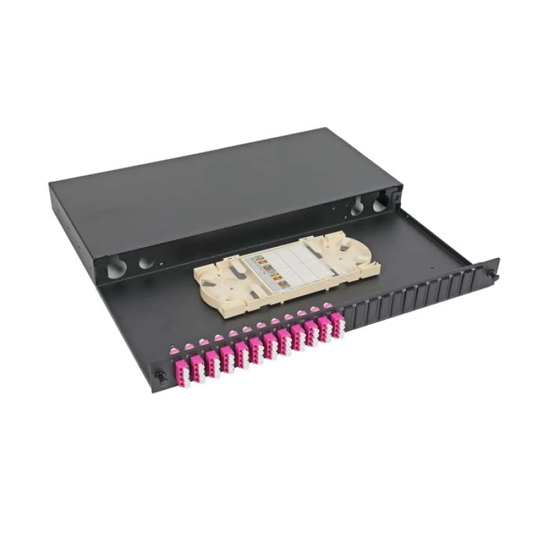 Image of Cablenet CNL OF PPan OM3/4 48 OF LC QD x 12 Ev